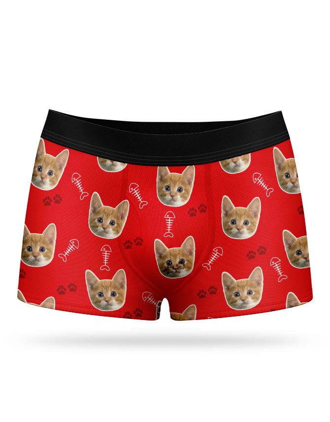 My Cats Face on Boxer Shorts