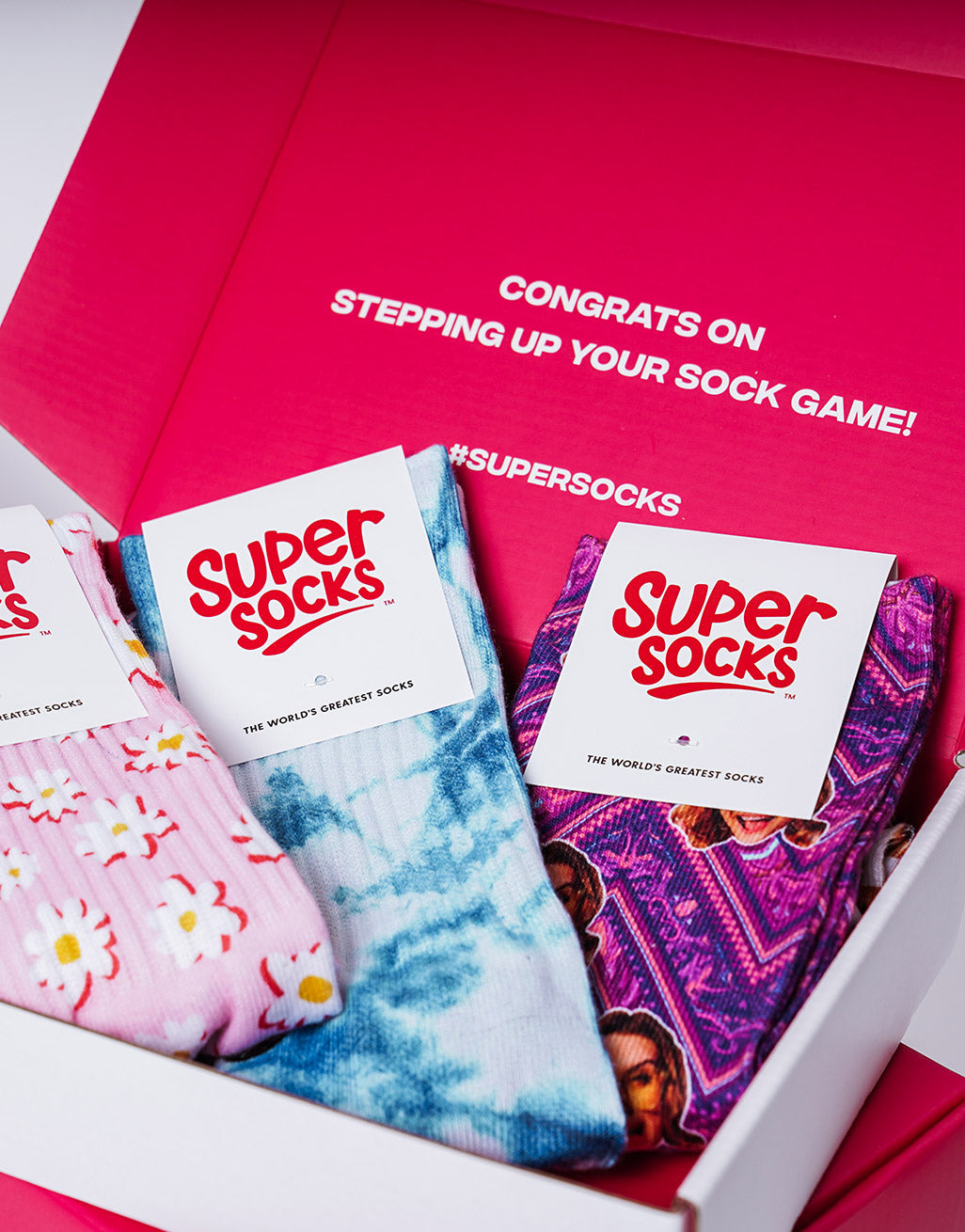 Super Socks Gift Wrap